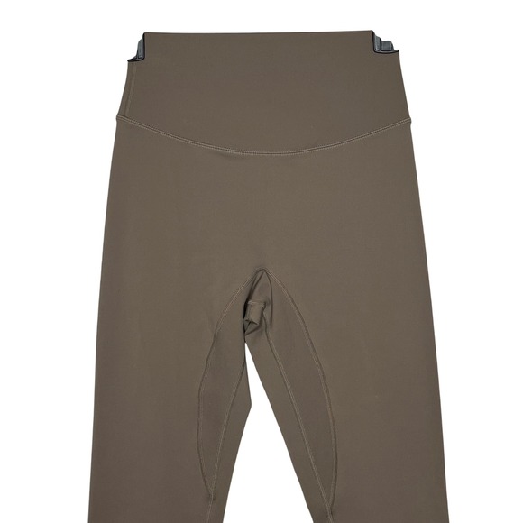 Three Nails Pants - Three Nails High Rise Leggings Brown Womens Small Athletic Yoga Pants